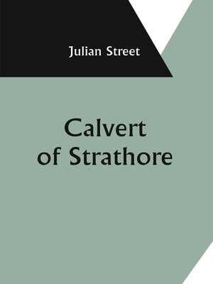 cover image of Calvert of Strathore